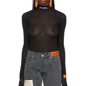 Heron Preston back out body suit
